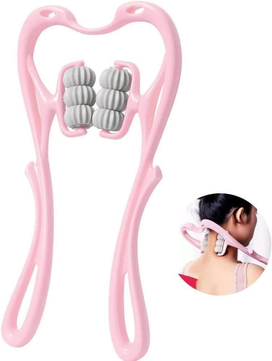 6 Wheel Dual Pressure Point  Neck Massager