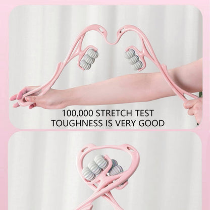 6 Wheel Dual Pressure Point  Neck Massager