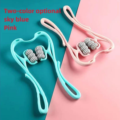 6 Wheel Dual Pressure Point  Neck Massager